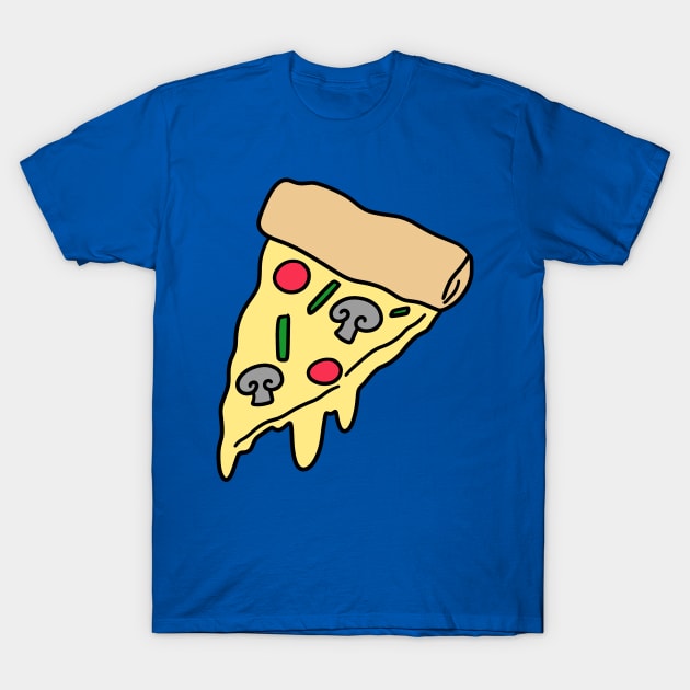 Melted Cheese Pizza T-Shirt by saradaboru